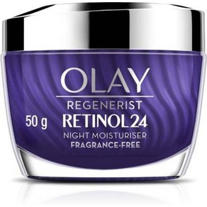 Olay Regeneist Retinol 24 Night Moistuise Fagance Fee 50g 올레이 리제너리스트 레티놀 24 나이트 모이스처 라이저, 1개