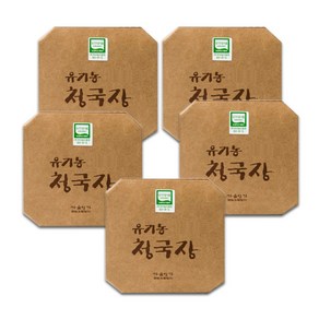 가을향기 유기농 청국장 150g, 5개