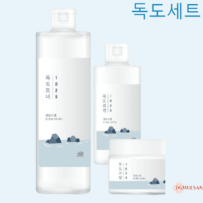 라운드랩 닦토 독도토너 1025독도토너 500ml 로션 200ml 크림 80ml 세트, 1개