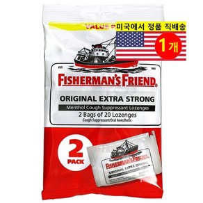 FishemansFiend 피셔맨스 프랜드 멘톨 카프 캔디 오리지널, 1개, 40정