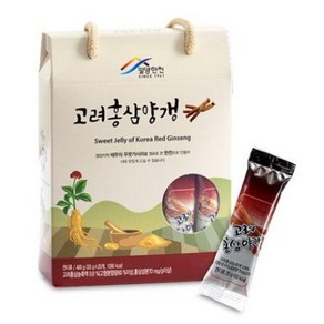 간식의 명품 고려홍삼양갱 400g(20gx20개입)