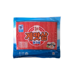 대림선 게맛살 한가족, 1개, 1kg