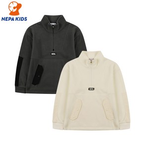 네파키즈 NEPA KIDS 네파키즈 스토우맨 플리스 하프짚 탑 KJF5307