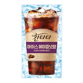 기타 칸타타아이스헤이즐넛230mlx50파우치, 50개, 230ml