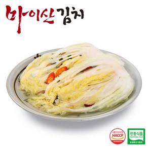 [한국농협김치] 전북대표 마이산 백김치, 1kg, 1개