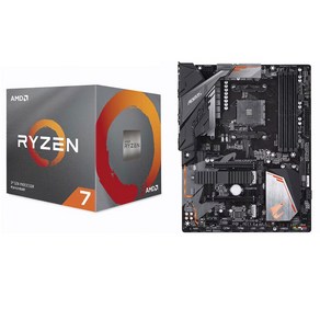 B450 AORUS ELITE 메인보드 + AMD RYZEN R7 3700X CPU 번들