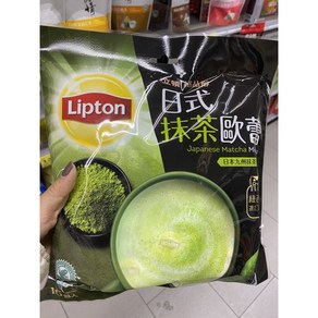 대만 Lipton 말차 밀크티 285g (19g X 15개입) 립톤