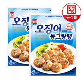 한성 오징어 동그랑땡 어묵스프(6g)증정, 2개, 1kg