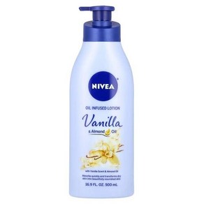 Nivea 오일 함유 로션 바닐라 아몬드 오일 500ML 16.9FL oz), 1개