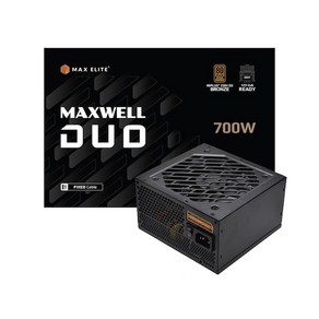 맥스엘리트 맥스엘리트 MAXWELL DUO 700W 80PLUS브론즈 플랫