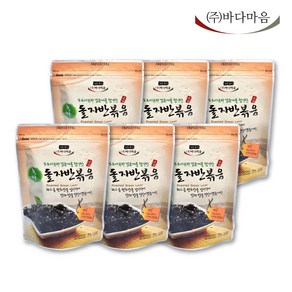 바다마음 돌자반 볶음 40g 60g 6봉, 6개, 녹차돌자반볶음 60g