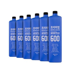 에코번 D600 6병 경유 DPF인젝터개선 고출력 연비향상, 6개, 디젤/경유