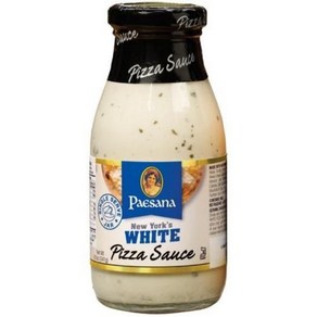 Paesana White Pizza Sauce 8.5 Ounce - 6 pe case. 파에사나 화이트 피자 소스 8.5온스 - 케이스당 6개., 240g, 1개