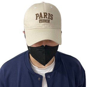 크군 남녀공용 데일리 자수 PARIS 볼캡