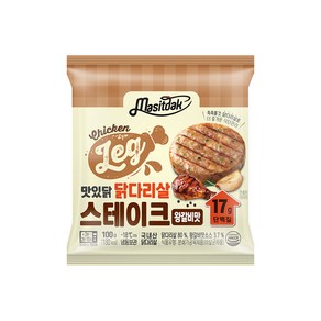 [랭킹닭컴] 맛있닭 닭다리살 스테이크 왕갈비맛, 30개, 100g