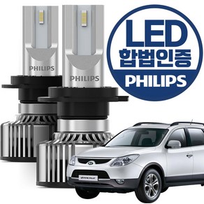 베라크루즈(11~14년) 필립스 합법인증 LED 전조등 / H7타입