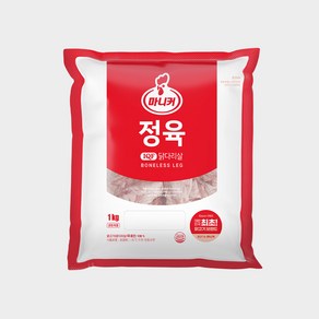 마니커 IQF 정육(닭다리살) [냉동 1kg] 국내산, 5개