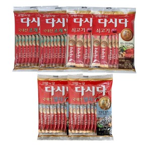 스틱형 다시다 (골드쇠고기96g + 멸치96g + 조개96g), 2세트, 96g