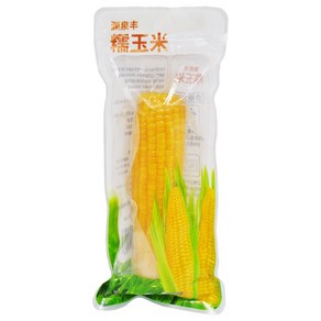 천미방 중국식품 개별포장 찰옥수수 삶은옥수수, 10개, 260g