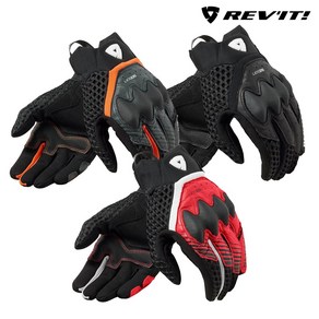 레빗 벨로즈 글러브 / REV'IT VELOZ GLOVE / 봄 여름 가을 3시즌 오토바이 장갑, 블랙