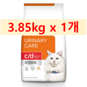 힐스 캣 cd c/d 멀티케어 스트레스 1.5kg, 3.85kg, 1개