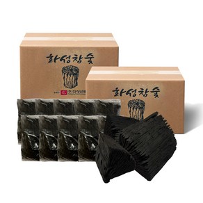 참숯 숯불구이용 바베큐 대용량 캠핑 펜션 업소 야외용 벌크 18kg / 소분포장 16kg