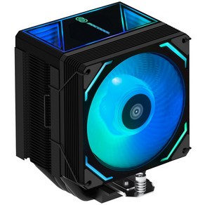 3RSYS Socoool RC250 ARGB 싱글타워 공랭 CPU 쿨러 (BLACK), 블랙, 1개