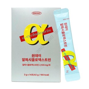 원데이 알파시클로덱스트린 14포 1개, 42g