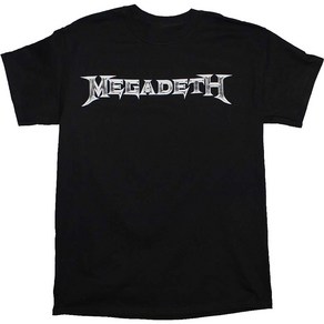 ROCKPANDA Logo Megadeth 반팔티