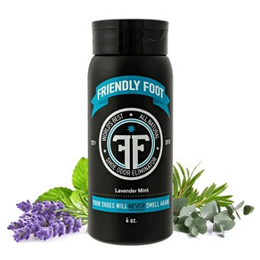 프랜들리풋 파우더 Fiendly Foot Powde (암벽화 운동화 발냄새 제거제), 1개, 90g