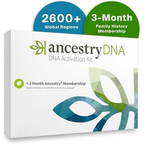 AncestryDNA 유전자 검사 키트 DNA 인종 친척 찾기 가족력