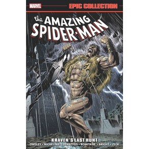 (영문도서) Amazing Spide-Man Epic Collection: Kaven's Last Hunt Papeback, Mavel, English, 9781302950330