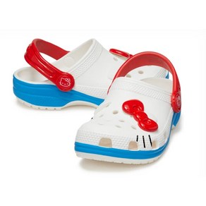 S마켓 NC고잔 CROCS 크록스 HELLOKITTY IAM CLASSIC CLOG K (209454-100) 인기만점 헬로키티 콜라보 키즈 크록스!