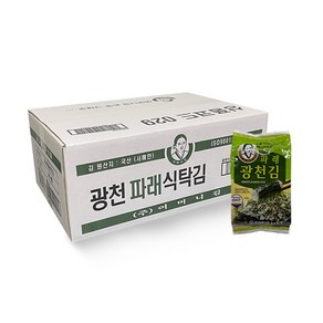 [광천어머니김 본사 발송] 파래식탁김