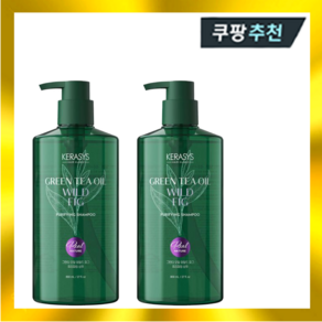 케라시스 그린티오일 샴푸 무화과향 800ml 2개