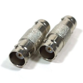 ATTN 젠더4호 CCTV DVR 녹화기 카메라 BNC(수) TO BNC(수) 변환 연장 중계기, 1개