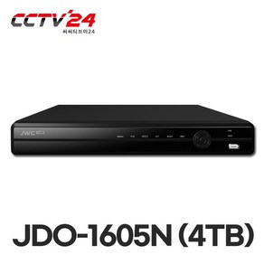 JWC 500만화소 4채널8채널16채널 녹화기 AHD+TVI+CVI+SD, 16채널녹화기+4TB, 1개