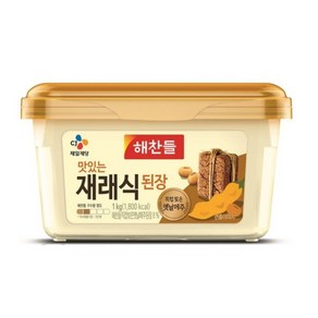 해찬들 맛있는 재래식 된장, 1kg, 1개