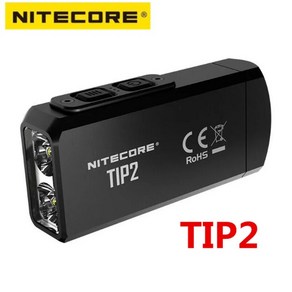 해루질랜턴 NITECORE TIP2 손전등 키체인 랜턴 XPG3 S3 720 루멘 LED 토치 강력한 마그네틱 USB 충전식 내장 배터리, CHINA