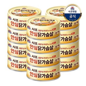 사조대림 [사조대림] 사조안심닭가슴살 훈제 135g x12개, 12개