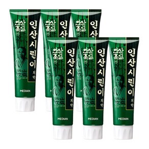 인산죽염 시린이케어 치약 120G 6개, 없음