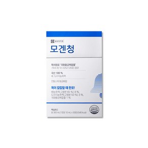 종근당건강 모겐청 1박스 10ml x 30포 국화황금복합물 배 도라지농축액 목관리, 300ml, 2개