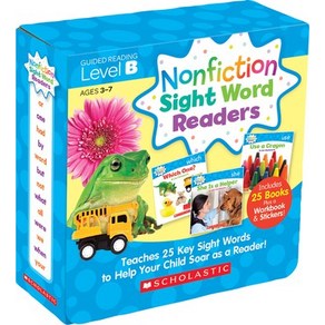 Nonfiction Sight Word Readers: Guided Reading Level B (Parent Pack): Teaches 25 Key Sight Words to H... Paperback