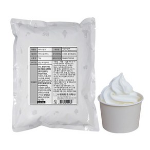 소프트아이스크림 우유맛 분말 1kg