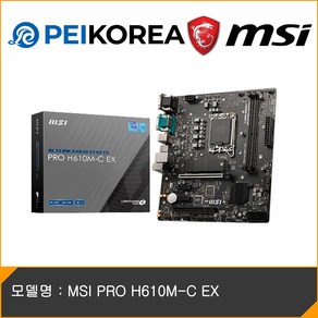 MSI PRO H610M-C EX