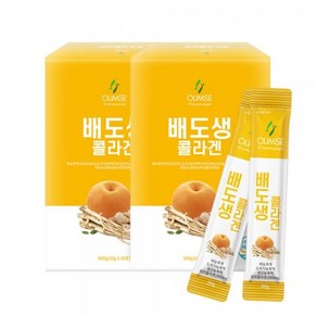 배도생 콜라겐 젤리스틱 20g 30개입x2박스, 1개, 상세페이지 참조, 600g