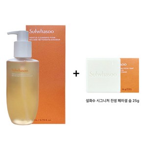 순행 클렌징폼 200ml 단품 + 시그니처 진생 솝 25g 증정< 최신 정품 2024>