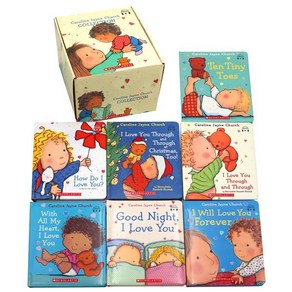 Caoline Jayne Chuch Collection 캐롤라인 제인 처치 원서 보드북 7종 세트 (StoyPlus 음원 QR코드 포함), Scholastic