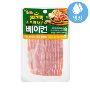 롯데 스모크하우스 베이컨, 1개, 85g