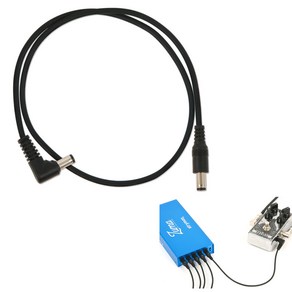 Muztek 전원 파워 DC 케이블 MDC-50 SR 50cm, 1개